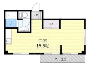 マンション本多【3階】の間取り