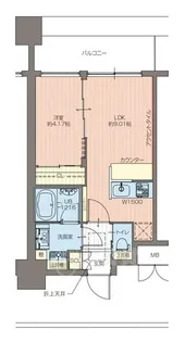 大阪府豊中市東寺内町【マンション】の間取り