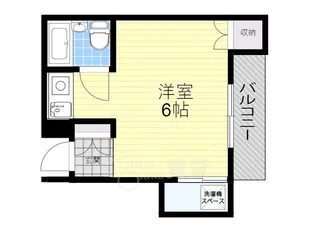 スパジオ箕面【2階】の間取り