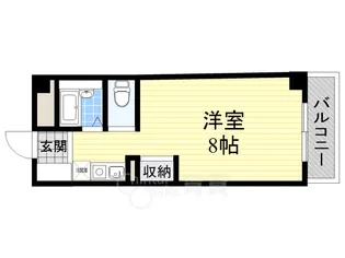 大阪府豊中市柴原町2丁目【マンション】の間取り