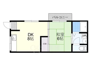 ジャスト川部【2階】の間取り