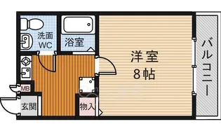 パイン箕面【2階】の間取り