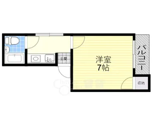 スプリング・ヒル2【2階】の間取り