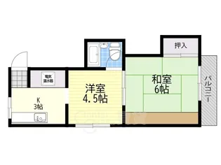 メゾンクレール【2階】の間取り