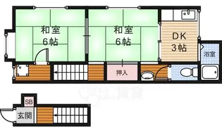 待兼荘【2階】の間取り