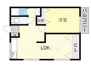 第一山口文化【2階】の間取り