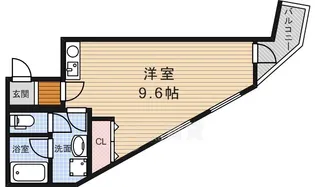TNG住吉【3階】の間取り