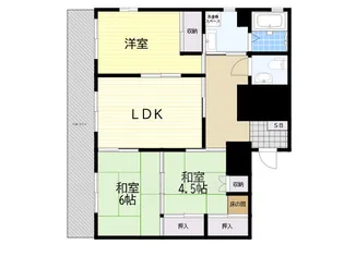 エストレーラ【1階】の間取り