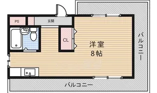 箕面センチュリーロイヤル【5階】の間取り