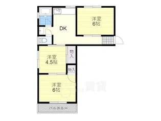 マンション山田【2階】の間取り