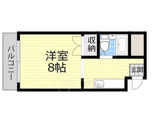 プレアール箕面粟生【1階】の間取り