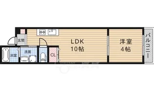 プラティーク池田【3階】の間取り