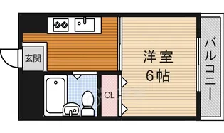 コンラッド豊中【2階】の間取り