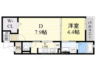 パル池田 1【1階】の間取り