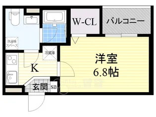 DOLCE VITA 池田【2階】の間取り
