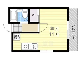 メゾン荘園【3階】の間取り