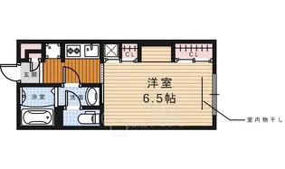 リブリ・ゼフィランサス【1階】の間取り