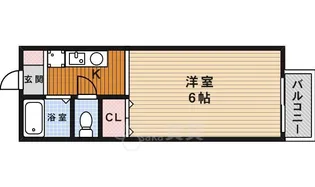 ログ・イン箕面【2階】の間取り