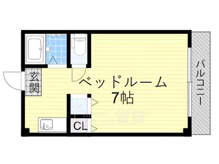 シャルマンリバー【1階】の間取り