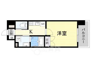 LUMINOUS蛍池【7階】の間取り