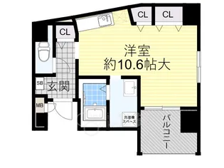 ホープ池田栄本町【3階】の間取り