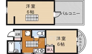 コスモ78【3階】の間取り