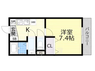 ミーツハウス池田【2階】の間取り