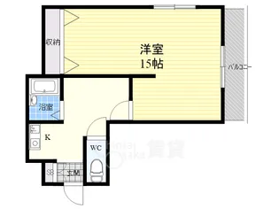 メゾン・ド瀬川公園【3階】の間取り