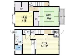 長澤ハイツ【1階】の間取り