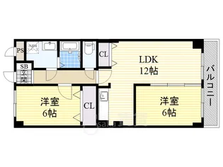 エアポートN【1階】の間取り