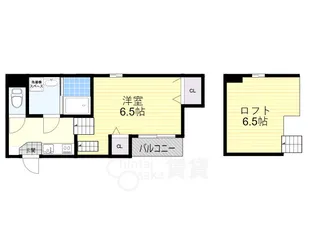 スクリーア箕輪【2階】の間取り