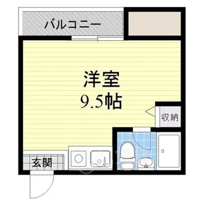 メゾンジョイ【2階】の間取り