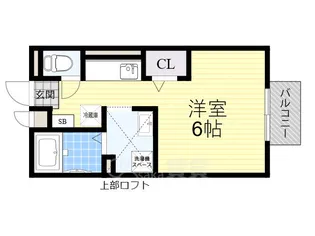メルベーユ箕面2【2階】の間取り