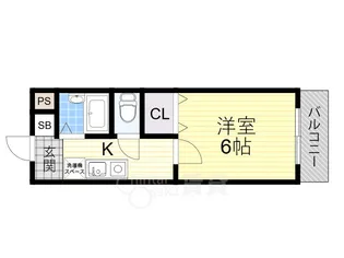 ハピネスオーク【3階】の間取り