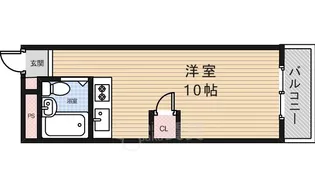 グリーン蛍【2階】の間取り