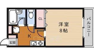 ドミールKN【2階】の間取り