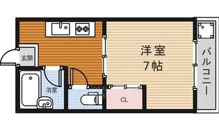 ムーニーウィンやまべ【1階】の間取り