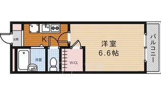 IS北千里【1階】の間取り