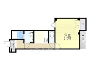 ヴィブレコート2【4階】の間取り