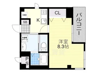 プランドール【2階】の間取り