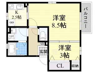 リンデンバウム D棟【2階】の間取り