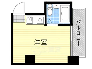 サンハウス箕面【4階】の間取り