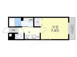 サンシャリテ西緑丘【1階】の間取り
