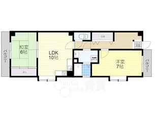 キャロル柴原【2階】の間取り