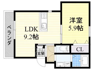 Casa Fam【1階】の間取り