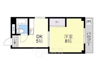 フレール千里【2階】の間取り