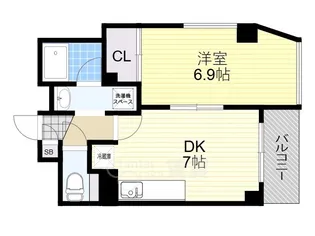 アネービオス【4階】の間取り