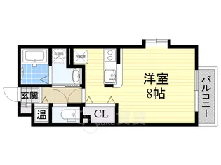 ウィル桜井【2階】の間取り