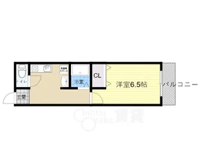 クローバーハイツ豊島【3階】の間取り