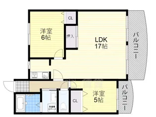旭丘プラザ【3階】の間取り